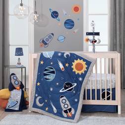 & Ivy Milky Way Space Galaxy 4-Piece Baby Nursery Crib