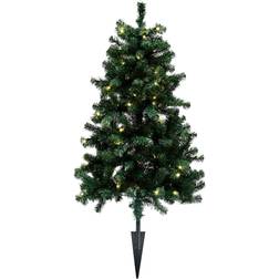 Nordic Winter Ashes with LED Green Weihnachtsbaum 120cm