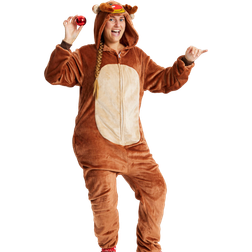 Jule Sweaters Rudolf's Jumpsuit Unisex - Brown