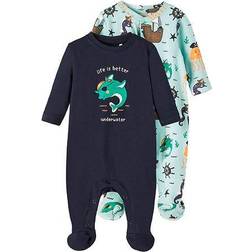 Name It Ocean Nightsuit 2 Pack (13211392)