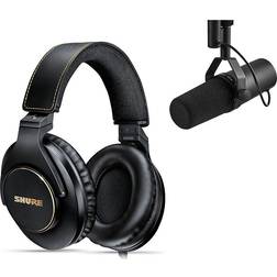 Shure Recording Bundle With Sm7b Cardioid Dynamic Microphone And Srh840a Studio Headphones