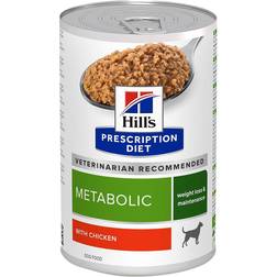 Hill's Økonomipakke: Prescription Diet hundefoder 48 dåser - Metabolic Weight Management Kylling