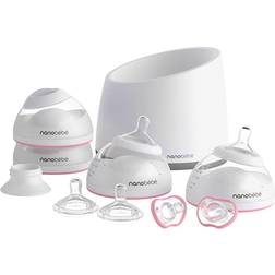 NanobÃ©bÃ© Breastmilk Bottle Starter Set (Color: Pink)