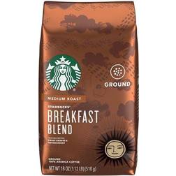 Starbucks 18 Oz. Breakfast Blend Ground Coffee Multi