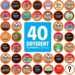 Two Rivers Coffee Flavored Coffee Pods 40