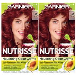 Garnier Hair Color Nutrisse Nourishing Creme, 66 True Count