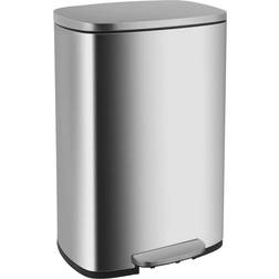 FDW Steel Step On Trash Can 13gal