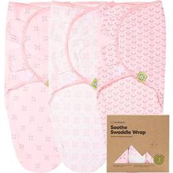 KeaBabies Organic Cotton Baby Swaddle Sleep Sacks Swaddle Wrap for Newborn Infant (Blossom)