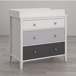 Little Seeds Monarch Hill Poppy 3-Drawer Changing Table White