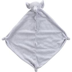 Angel Dear Grey Elephant Cuddle Blankie Grey