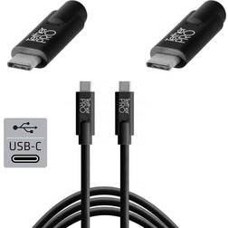 Tether Tools USB-C to USB-C Cable, 10', Black