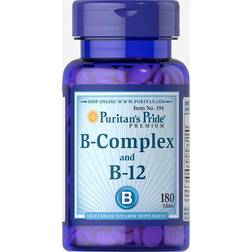 Puritan's Pride Vitamin B-Complex Vitamin B-12, 180 Count