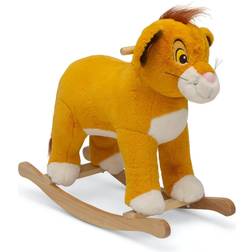 Delta Children Disney's The Lion King Simba Rocking Horse Yellow