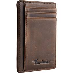 Travelambo Front Pocket Minimalist Slim Wallet - Coffee