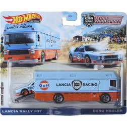 Hot Wheels Lancia Rally 037 Euro Hauler Team Transport #26