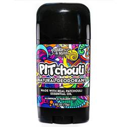 Natural Patchouli Deodorant for Hippie Women Real Essential Oils Coconut