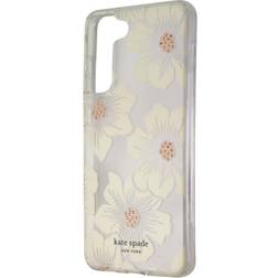 Kate Spade Protective Hardshell Case for Galaxy S21 FE 5G HollyHock Floral