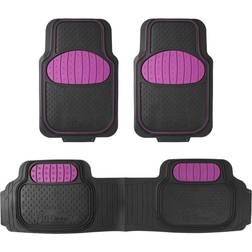 Floor Mats Pink Climaproof All Weather Protection Universal Fit Heavy Duty fits Most
