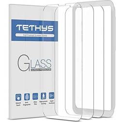 Tethys 3 Pack Glass Screen Protector Compatible with iPhone 13 Pro Max 2021 6.7 Inch