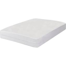 Bed Zippered Bug Mattress Cover White