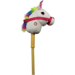 Ponyland Giddy-Up 28" Stick Plush Unicorn with Sound