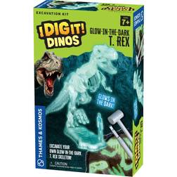 Thames & Kosmos I Dig It! Dinos Glow-In-The-Dark T. Rex Excavation Kit