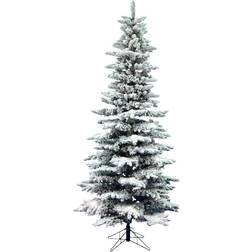 Vickerman 9' Flocked Utica Fir Slim