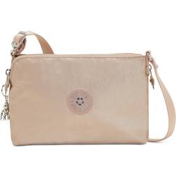 Kipling Boyd Metallic Crossbody Bag - Gold Charm Met