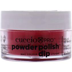 Cuccio Pro Powder Polish Nail Colour Dip System - Candy Apple Red