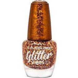 L.A. Colors Glitter Vibes Nail Polish CNL361 Finesse 0.4fl oz