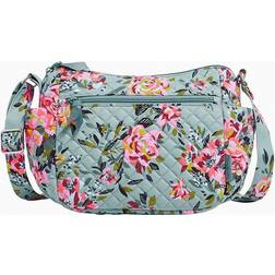 Vera Bradley On the Go Crossbody Bag in Rosy Outlook Floral