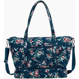 Vera Bradley Deluxe Travel Tote in Rose Toile Floral