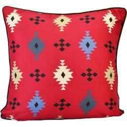 Donna Sharp Your Lifestyle The Outdoors Geo Reversible Complete Decoration Pillows Red, Green