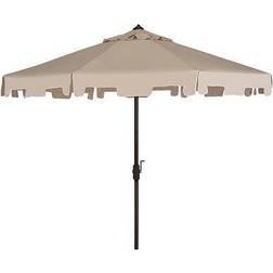 Safavieh PAT8000C Uv Resistant Zimmerman Push Umbrella