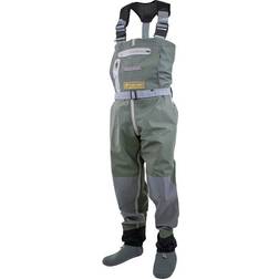 frogg toggs Men's Pilot River Guide HD Stockingfoot Wader Green, Waders at Academy Sports