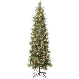 National Tree Company First Traditions Pre-Lit Virginia Blue Pine Slim Christmas Tree