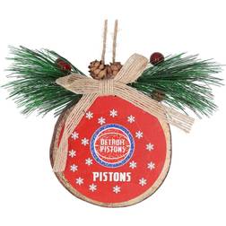 Foco Detroit Pistons Glitter Wood Stump