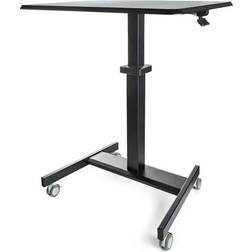 StarTech Mobile Standing Desk Sit-Stand Cart on