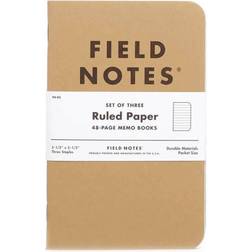 Field Notes Ruled Paper 3-Pack