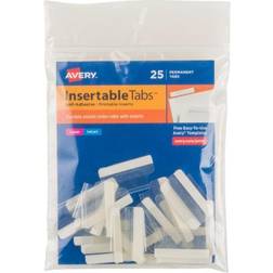 Avery Insertable Self-Adhesive Index Printable