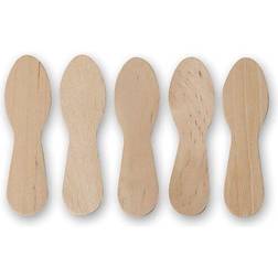 S&S Worldwide Wooden Spoons 3" 1000/Box (CF-9065) Multicolor