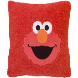 Sesame Street Elmo Red Super Soft Sherpa Toddler Pillow With Applique