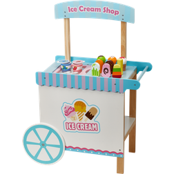 Bass Pro Shops Wooden Ice Cream Cart Set for Kids