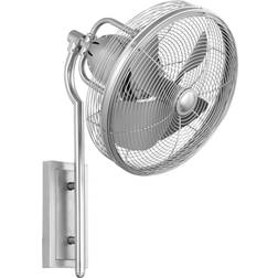 Quorum International Veranda Satin Nickel Patio Fan