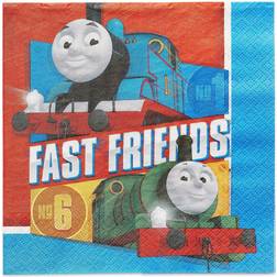 Amscan Thomas the Tank Engine All Aboard Friends Lunch Napkins (16ct)