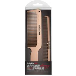 BaBylissPRO ROSEFX Metal Comb 2 pk