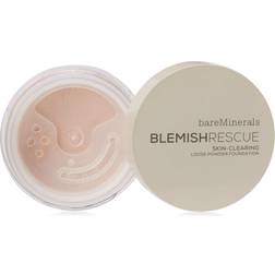 BareMinerals Blemish Rescue Skin-clearing Loose Powder Foundation for Women, 3c Medium, 0.21 Oz