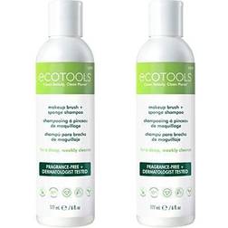 EcoTools Makeup Brush Cleaner Cleansing Shampoo 6 oz Pack of 2 Packaging may vary