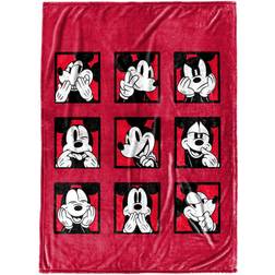Disney Throws - Mouse Silk Touch Blankets Red