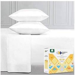 California Den 100% Cotton Softest Bed Sheet White